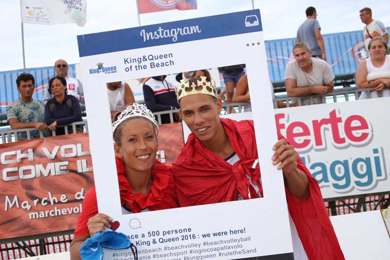King & Queen of the beach 2016 san benedetto
